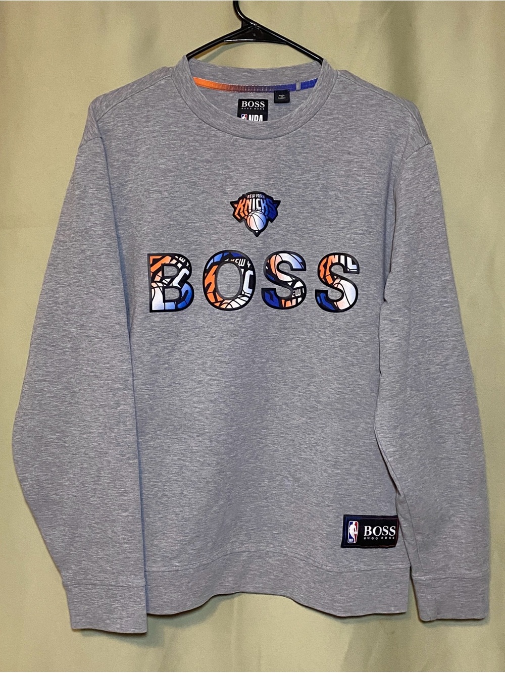 Boss Hugo Boss x NBA New York Knicks Relaxed Fit Sweatshirt size M